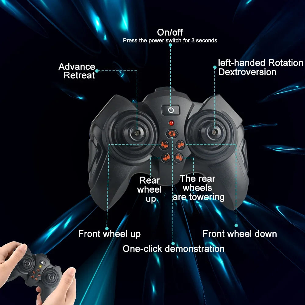 360° Stunt Remote Control Sensor Twisting Racing Car
