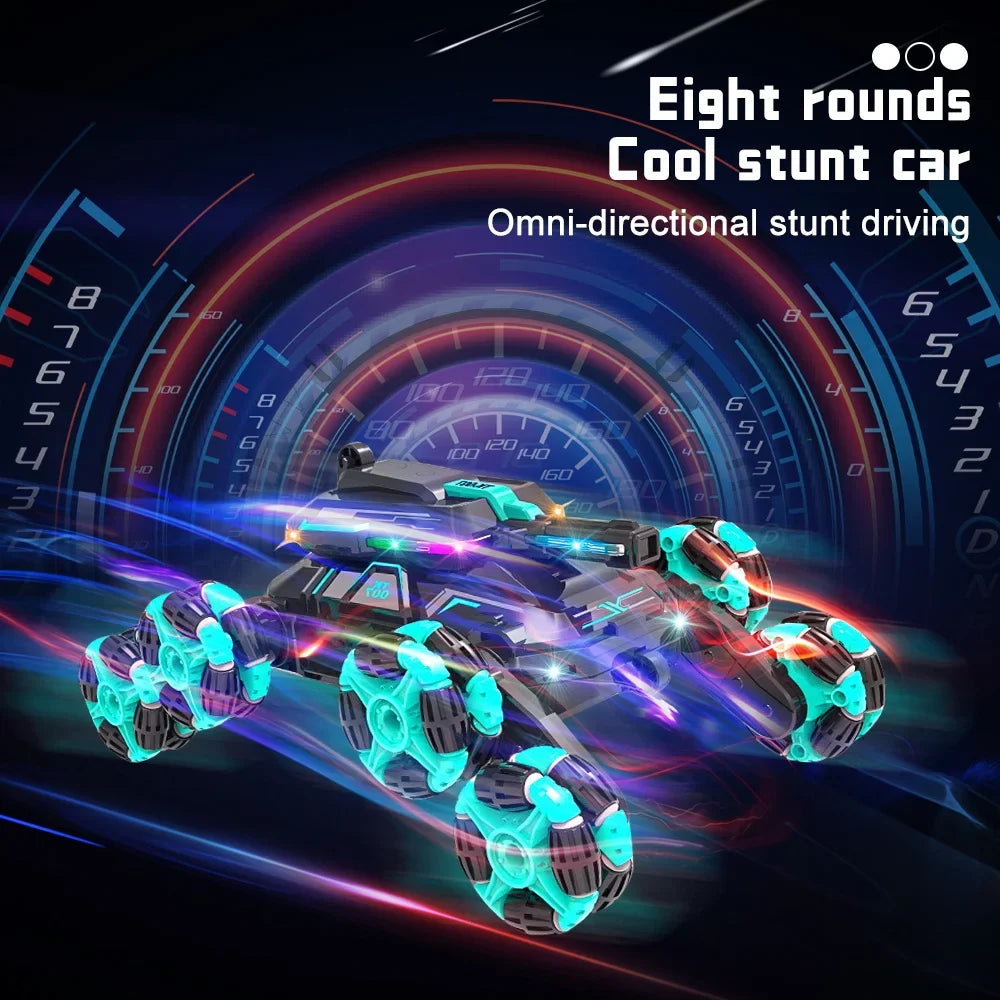 360° Stunt Remote Control Sensor Twisting Racing Car
