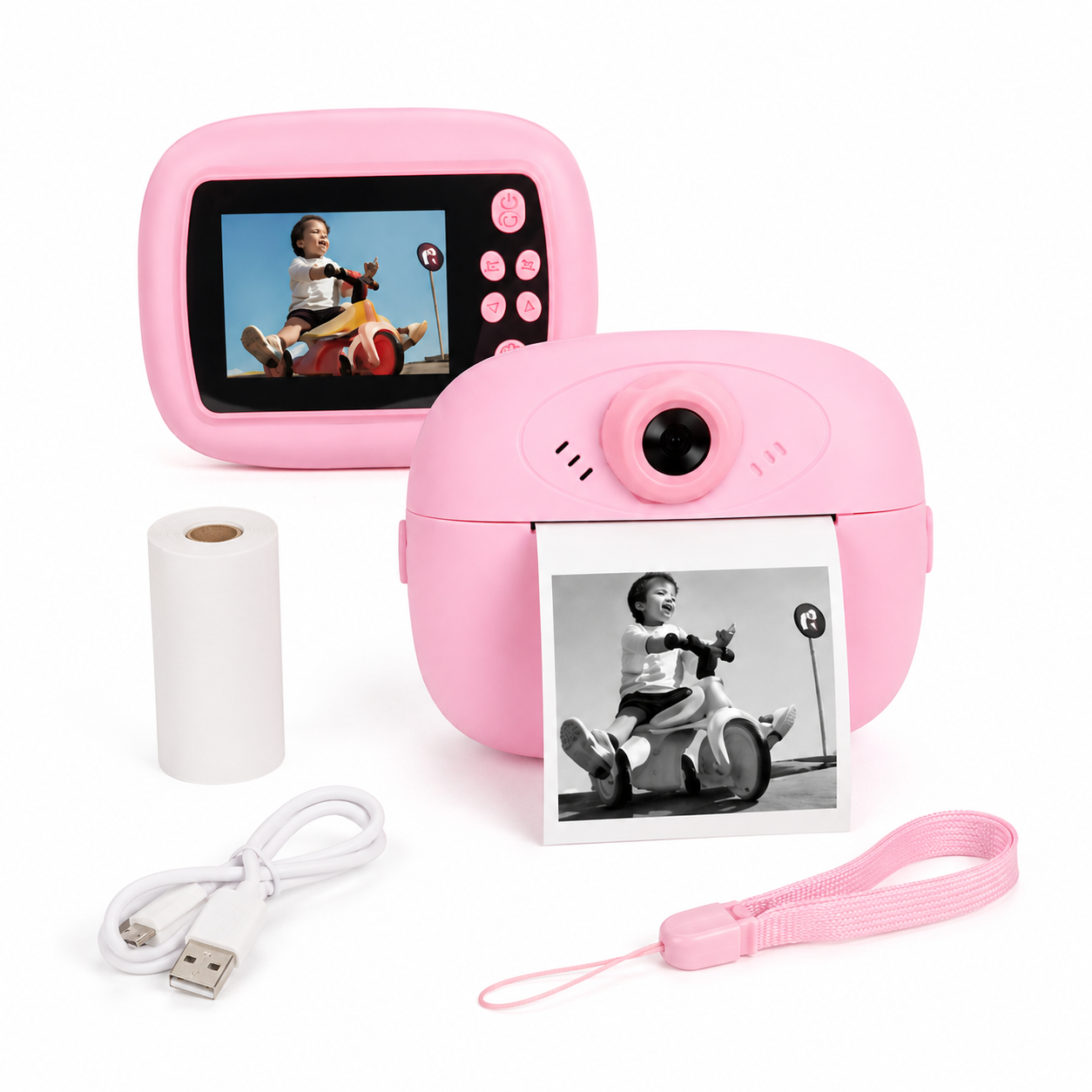 Kids Instant Print Camera – DIY Digital Camera