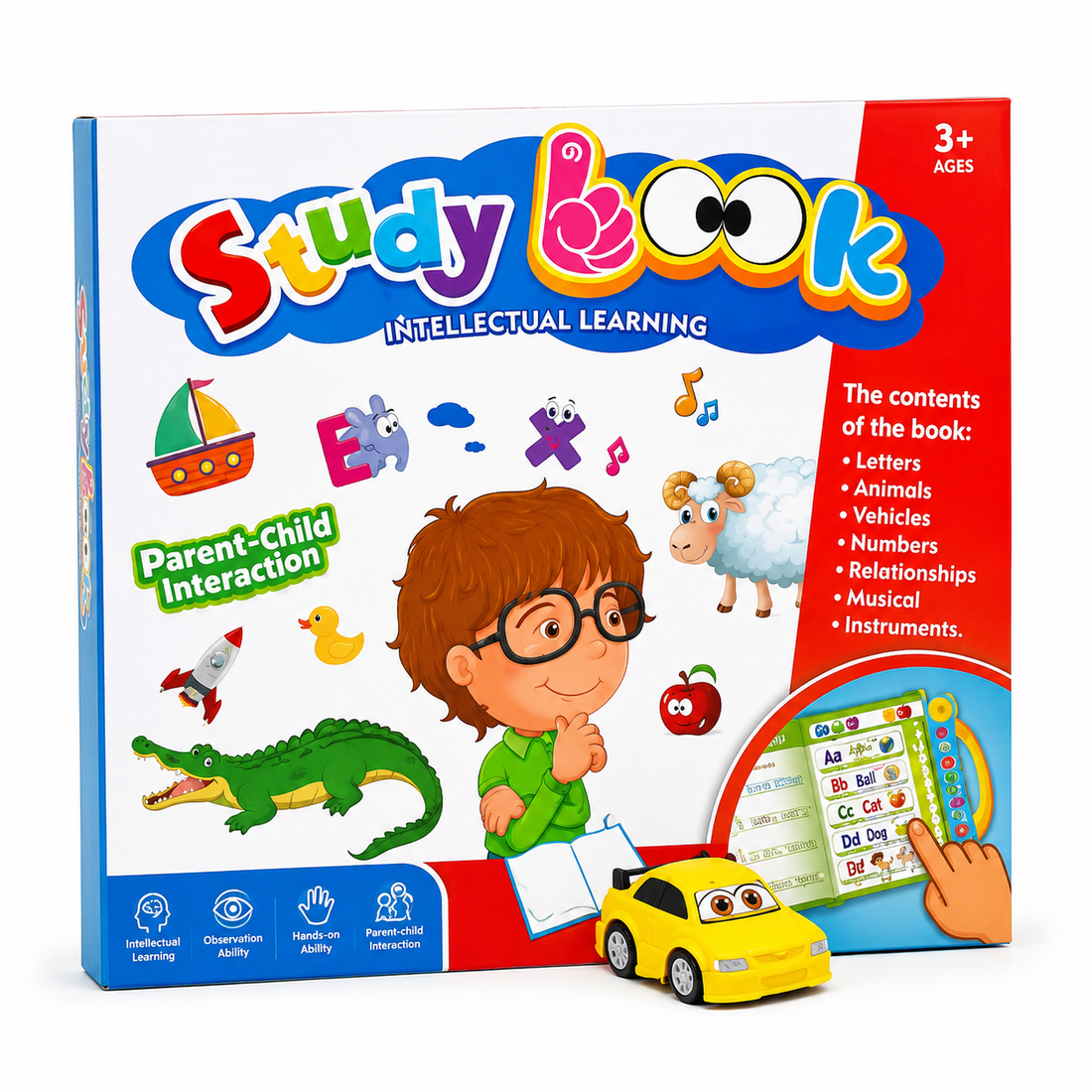 Intelligence Study Book Set for Kids – Reusable Learning Kit