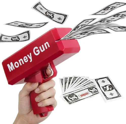 Money Gun Toy – Cash Shooting Fun Pistol