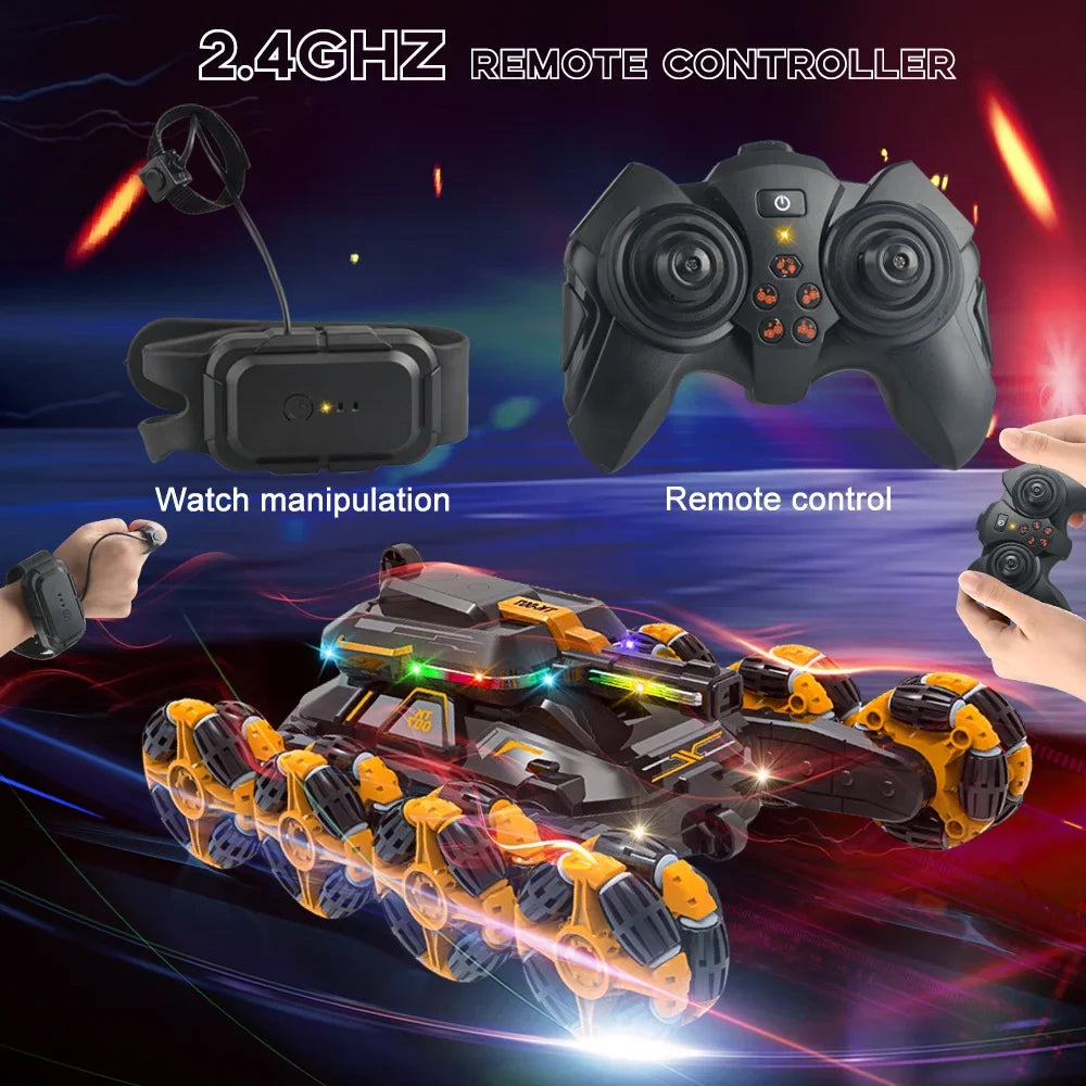 360° Stunt Remote Control Sensor Twisting Racing Car