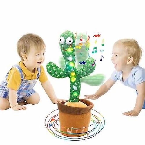 Dancing & Talking Cactus Toy – Musical Interactive Plush Toy for Kids