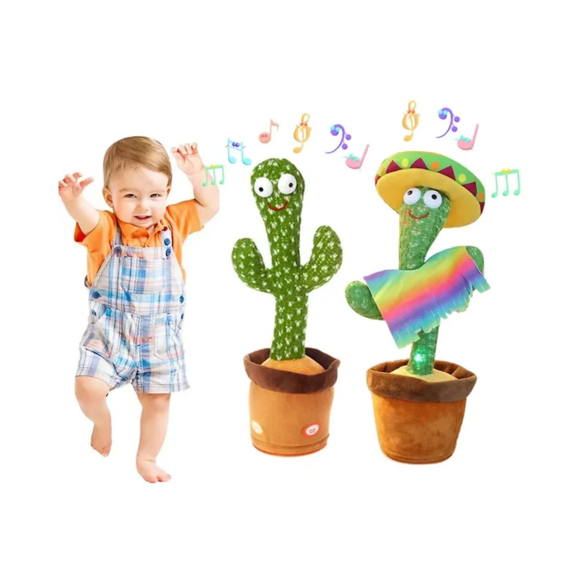 Dancing & Talking Cactus Toy – Musical Interactive Plush Toy for Kids