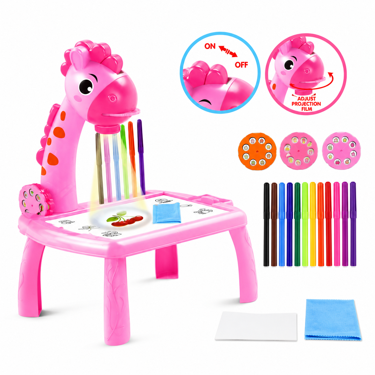 Projection Painting Table for Kids – Smart Drawing Projector Toy